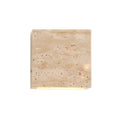 Modern Travertine Stone Wall Light With Warm LED Glow in Warm White — Halden Lighting
