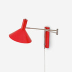 Retro Metal Wall Light With Tri-Colour LED Glow — Halden Lighting