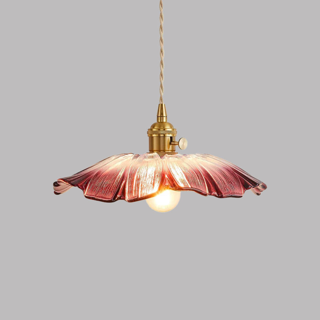 Bohemian Glass Pendant Light With Warm LED Glow — Halden Lighting