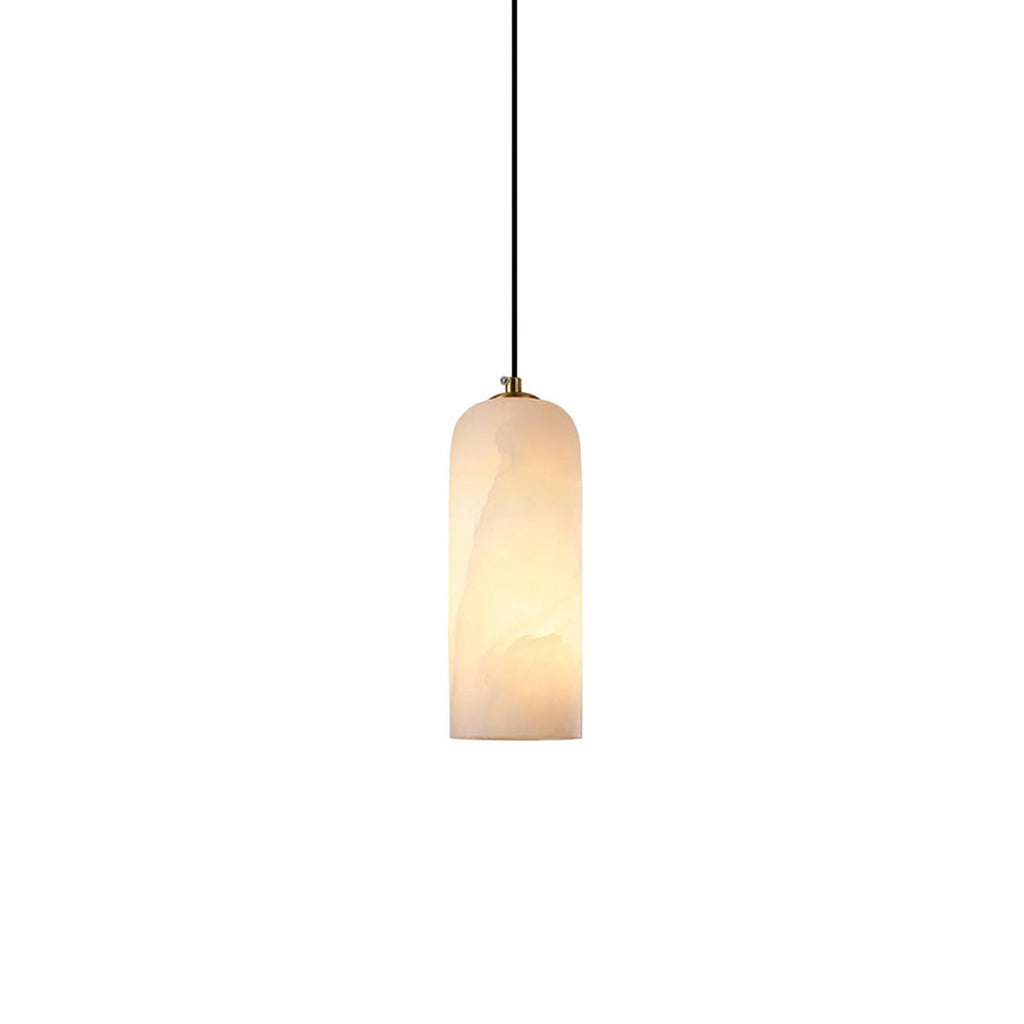 Modern Marble Pendant Light With Warm LED Glow — Halden Lighting