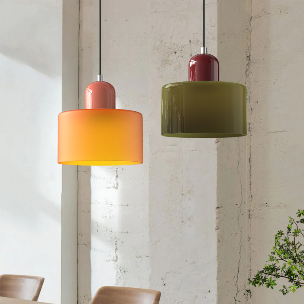 Modern Glass Pendant Light for Kitchen and Dining Room — Halden Lighting