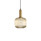 Modern Glass Pendant Light With Warm LED Glow — Halden Lighting
