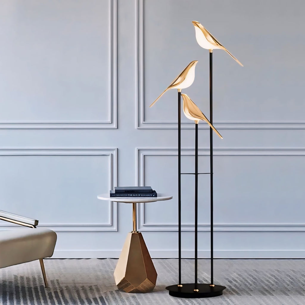 Modern Metal Floor Lamp for Living Room and Bedroom — Halden Lighting