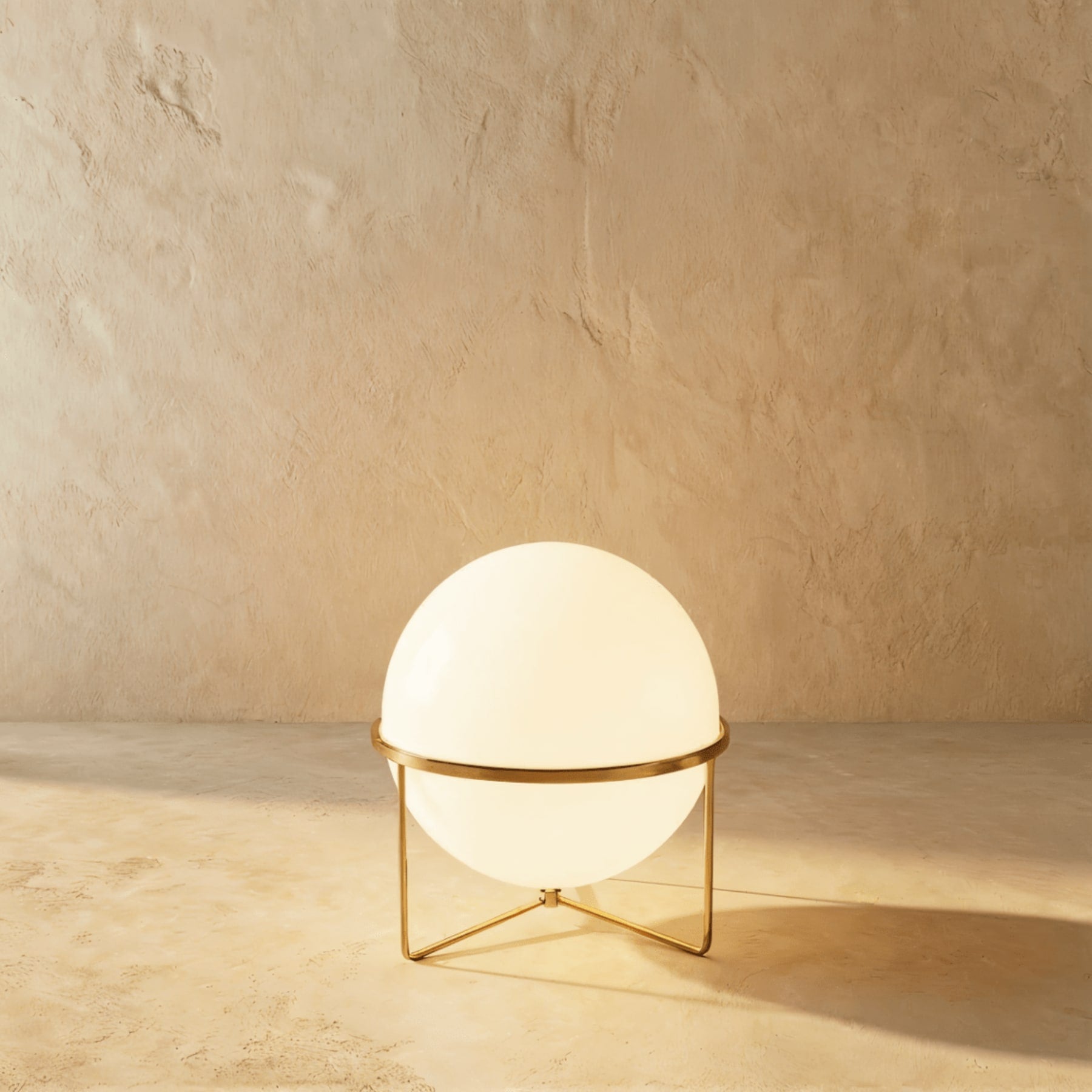 Modern Chrome Floor Lamp With Warm LED Glow for Living Room — Halden Lighting
