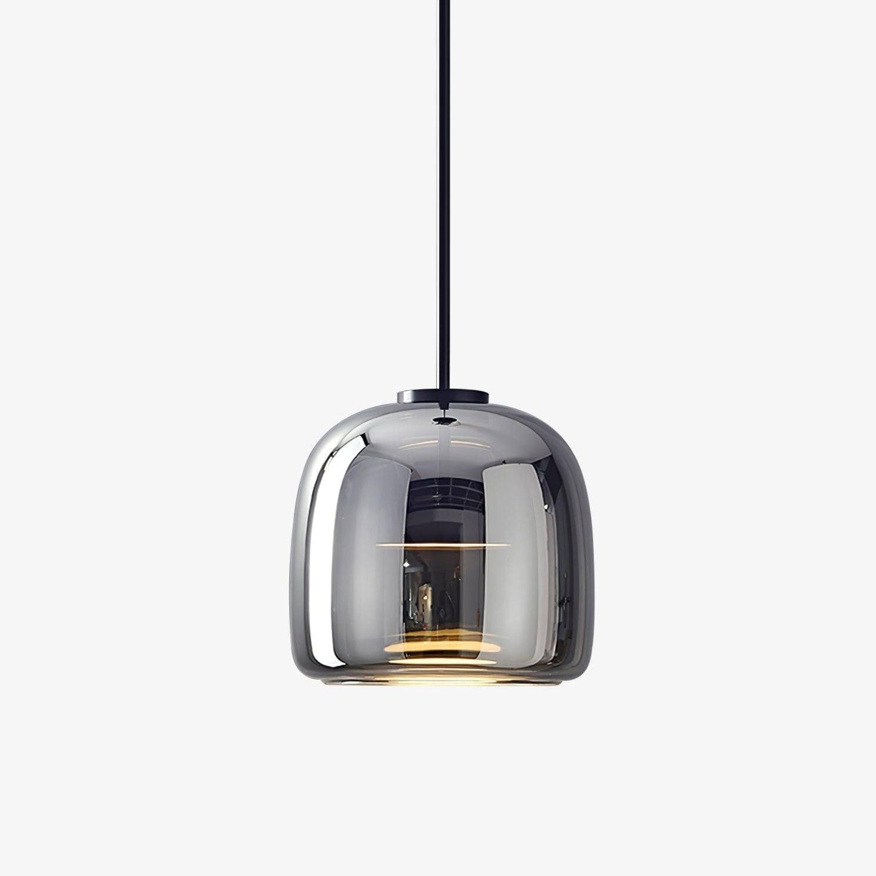 Modern Glass Pendant Light With USB Rechargeable Battery — Halden Lighting
