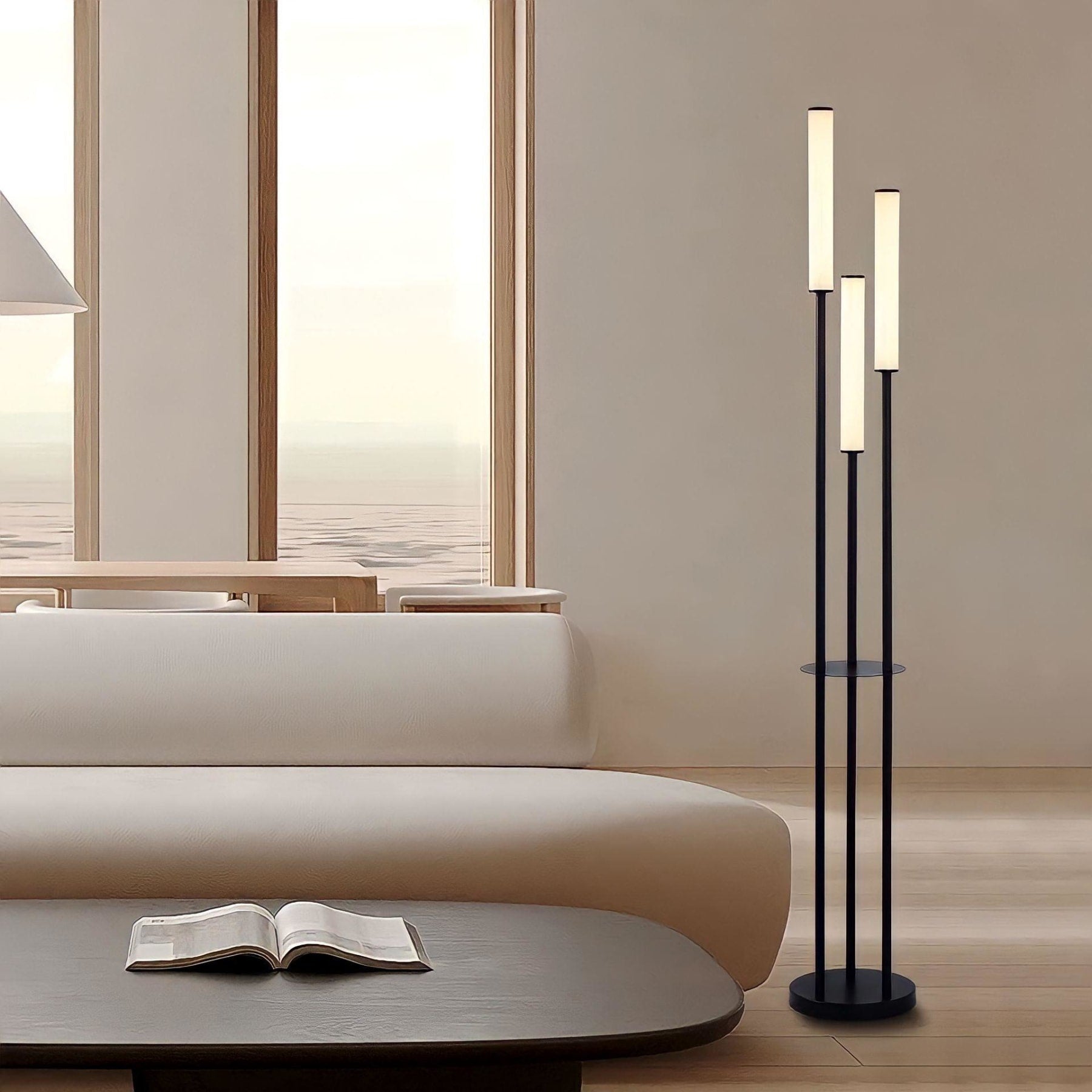 Modern Metal Floor Lamp for Living Room and Bedroom — Halden Lighting