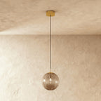 Modern Glass Pendant Light With Warm LED Glow — Halden Lighting