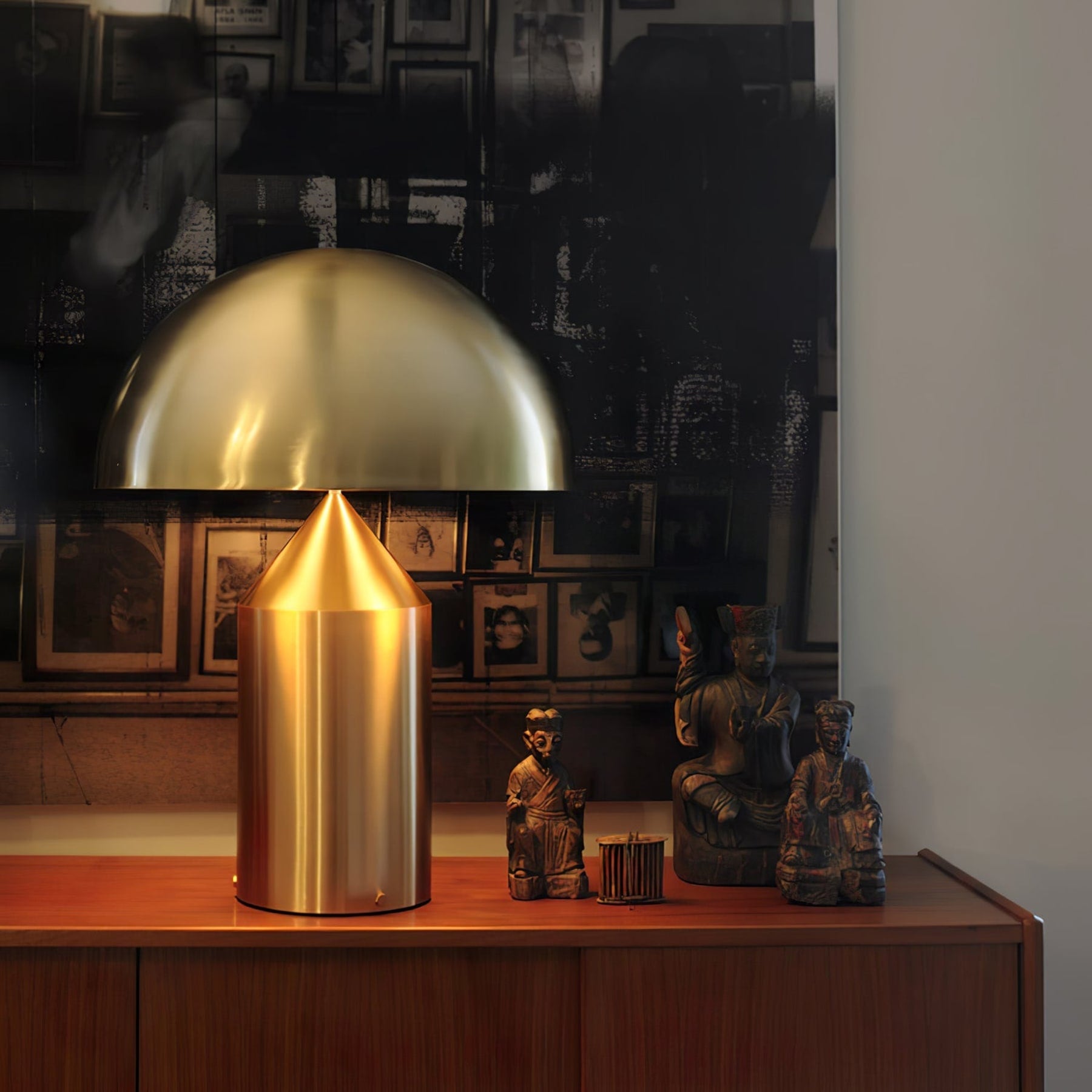 Modern Metal Table Lamp for Living Room and Bedroom — Halden Lighting