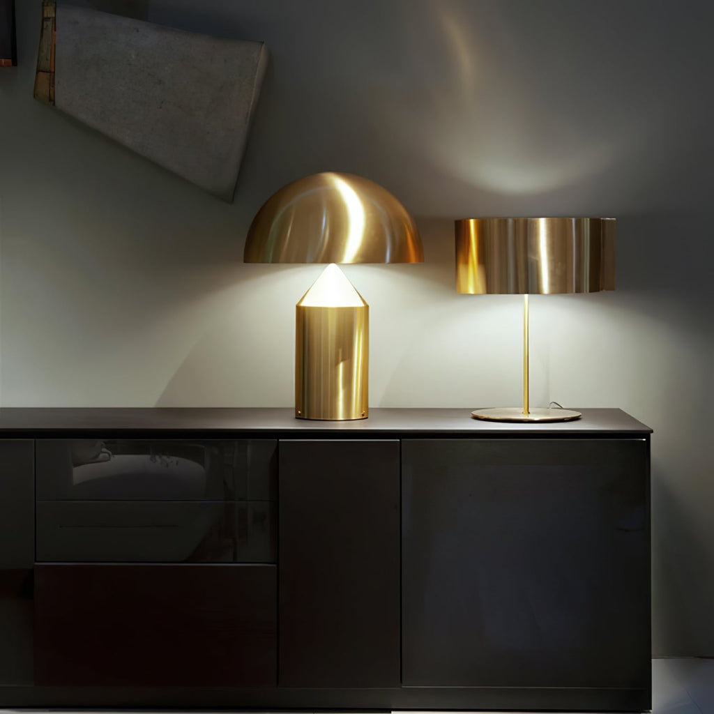 Modern Metal Table Lamp for Living Room and Bedroom — Halden Lighting