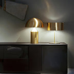 Modern Metal Table Lamp for Living Room and Bedroom — Halden Lighting