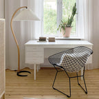 Scandinavian Wood Floor Lamp With Warm LED Glow for Living Room — Halden Lighting