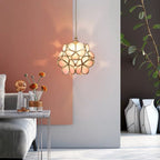Modern Glass Pendant Light With Warm LED Glow — Halden Lighting