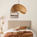 Modern Matte Resin Pendant Light for Living Room — Halden Lighting