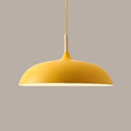 Modern Wrought Iron Pendant Light With Daylight Glow — Halden Lighting