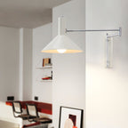 Retro Metal Wall Light With Tri-Colour LED Glow — Halden Lighting