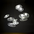 Modern Glass Pendant Light With Warm LED Glow — Halden Lighting