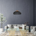 Bohemian Rattan Pendant Light With Warm LED Glow for Dining Room — Halden Lighting