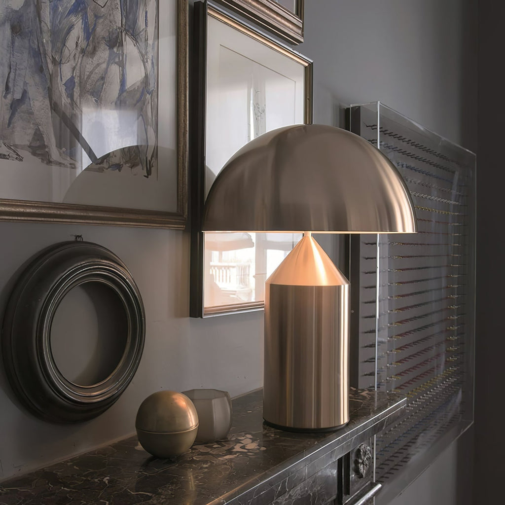 Modern Metal Table Lamp for Living Room and Bedroom — Halden Lighting