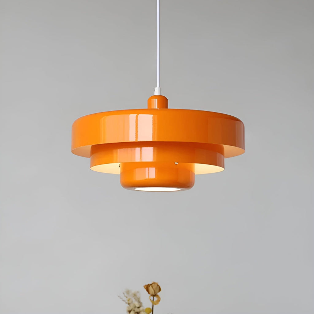 Retro Glass Pendant Light With Warm LED Glow — Halden Lighting