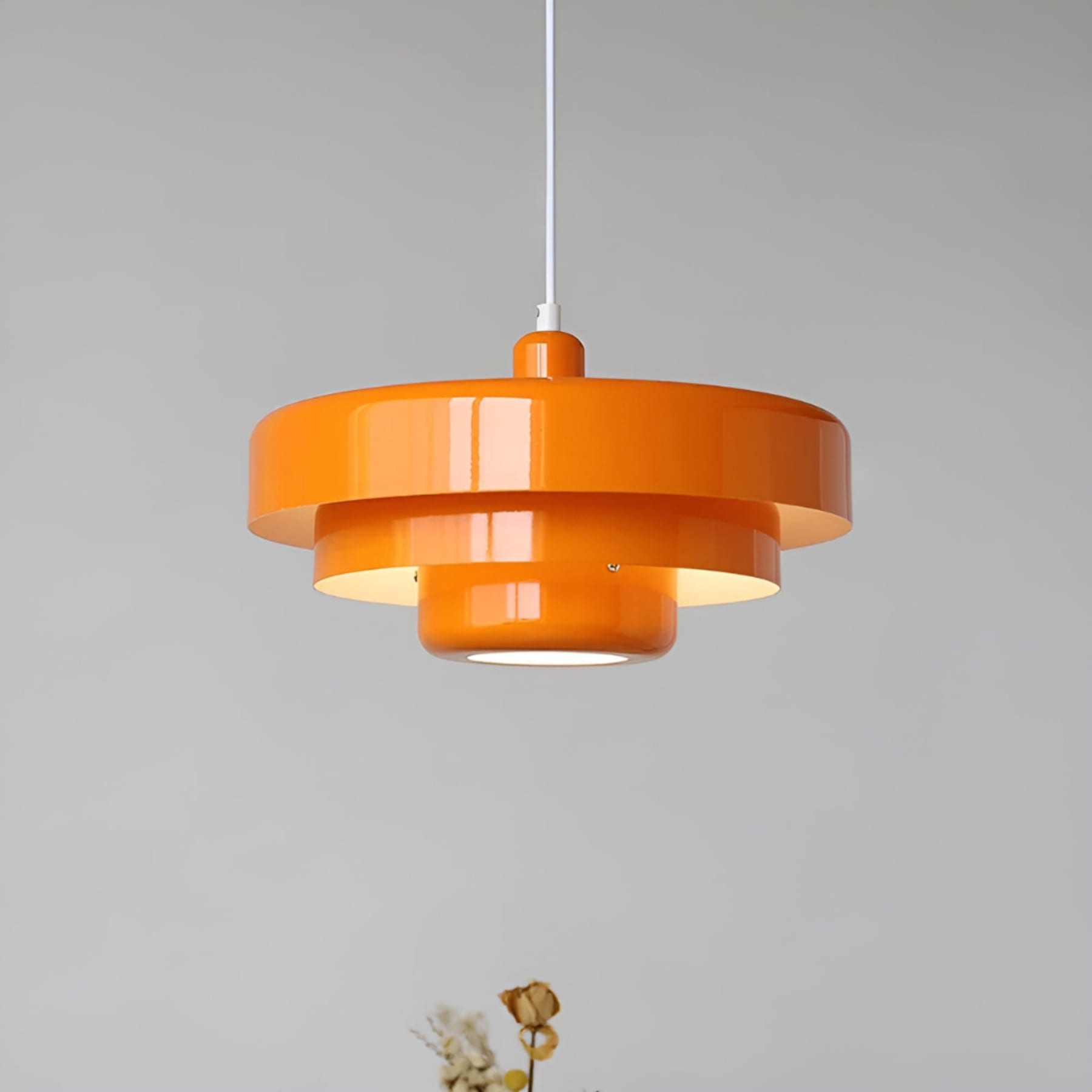 Retro Glass Pendant Light With Warm LED Glow — Halden Lighting