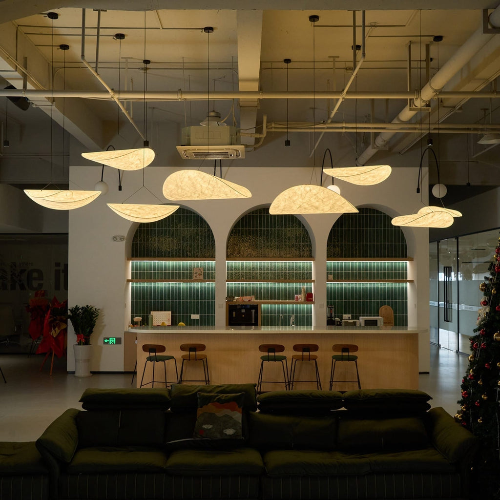 Modern Round Pendant Light With Stepless Dimming — Halden Lighting