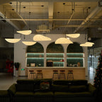 Modern Round Pendant Light With Stepless Dimming — Halden Lighting