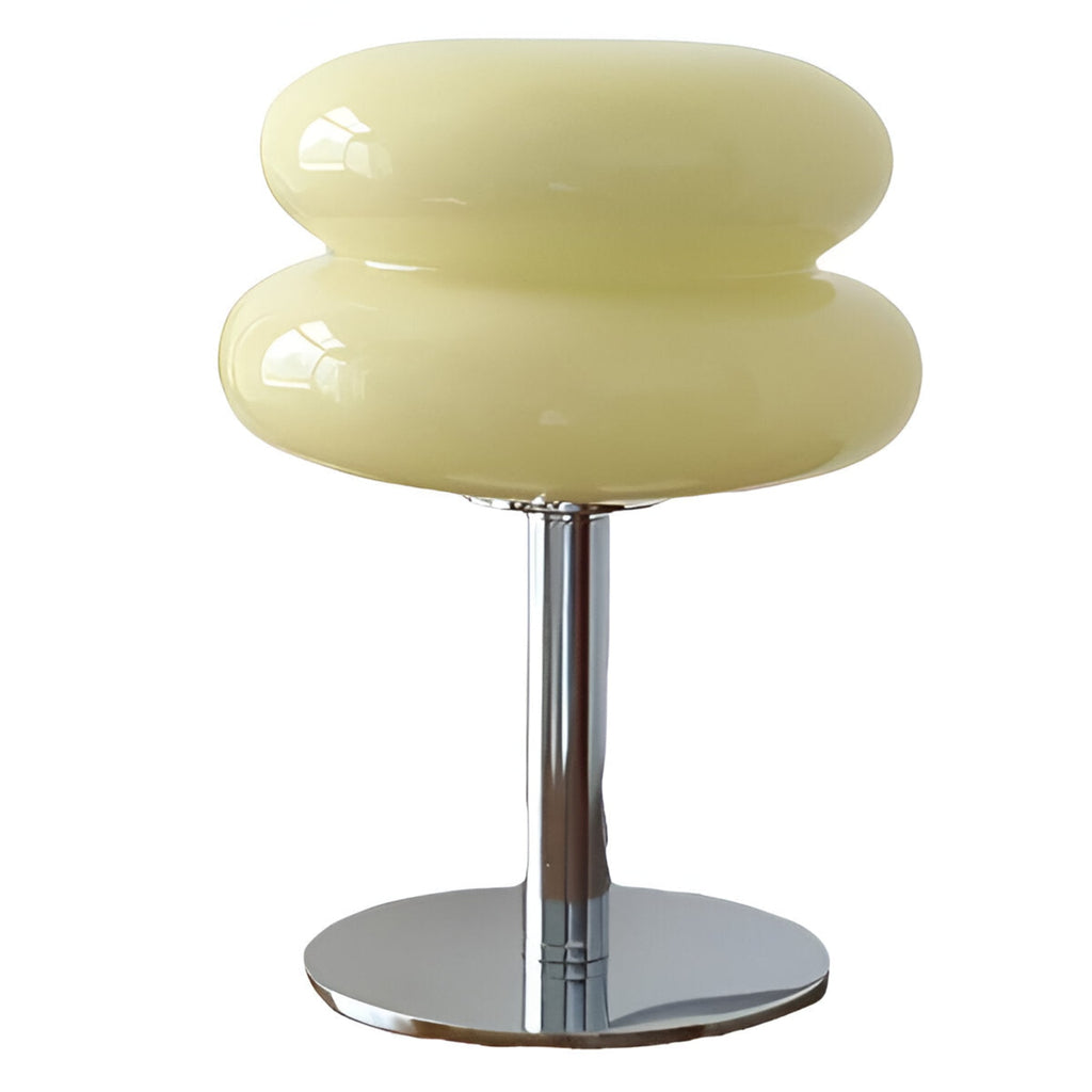 Retro Glass Table Lamp With USB Plug-In Power for Living Room — Halden Lighting