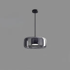 Modern Glass Pendant Light With USB Rechargeable Battery in Ø38 x 17 cm (Ø15" x 6.7") — Halden Lighting