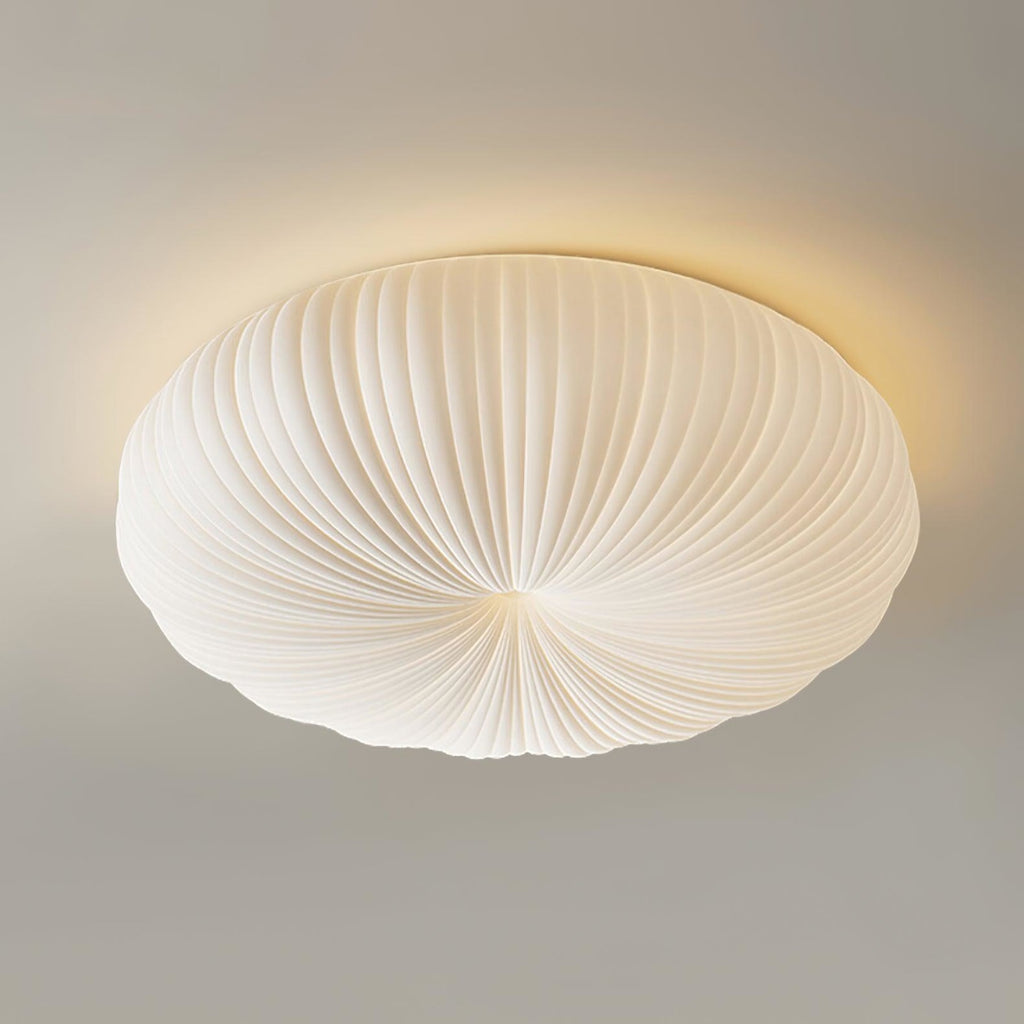 Modern Round Flush Mount Ceiling Light for Living Room — Halden Lighting