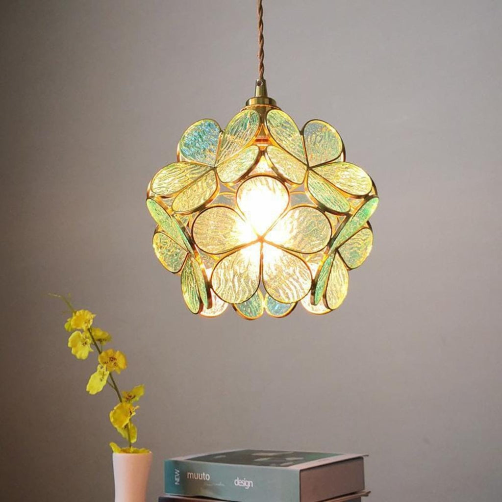 Modern Glass Pendant Light With Warm LED Glow — Halden Lighting