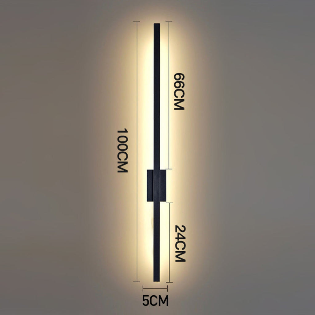Minimalist Linear Wall Light With Warm LED Glow — Halden Lighting