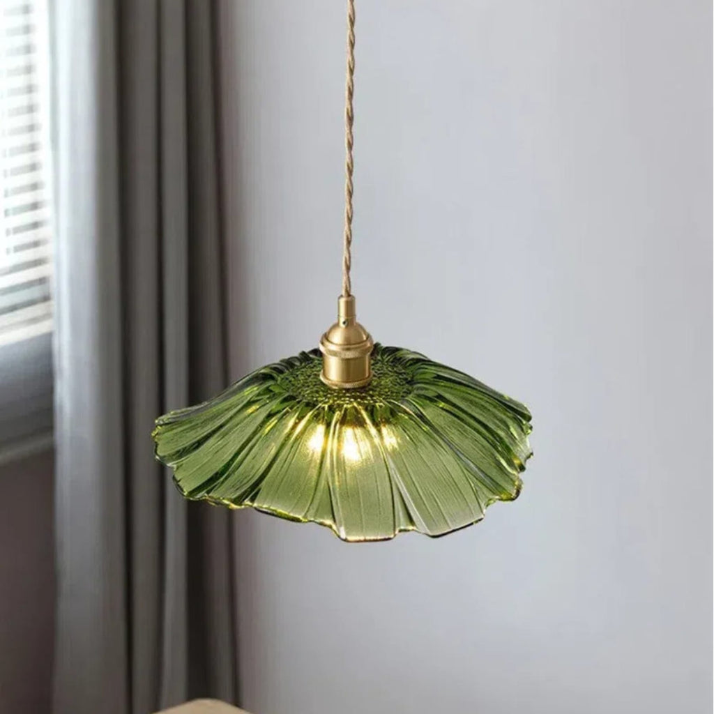 Bohemian Glass Pendant Light With Warm LED Glow — Halden Lighting