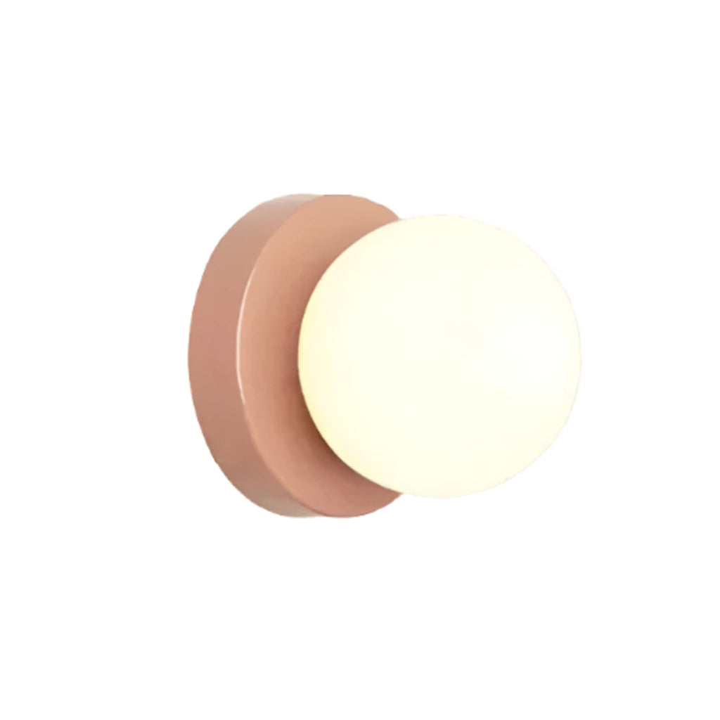 Modern Glass Wall Light With Warm LED Glow — Halden Lighting