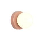 Modern Glass Wall Light With Warm LED Glow — Halden Lighting