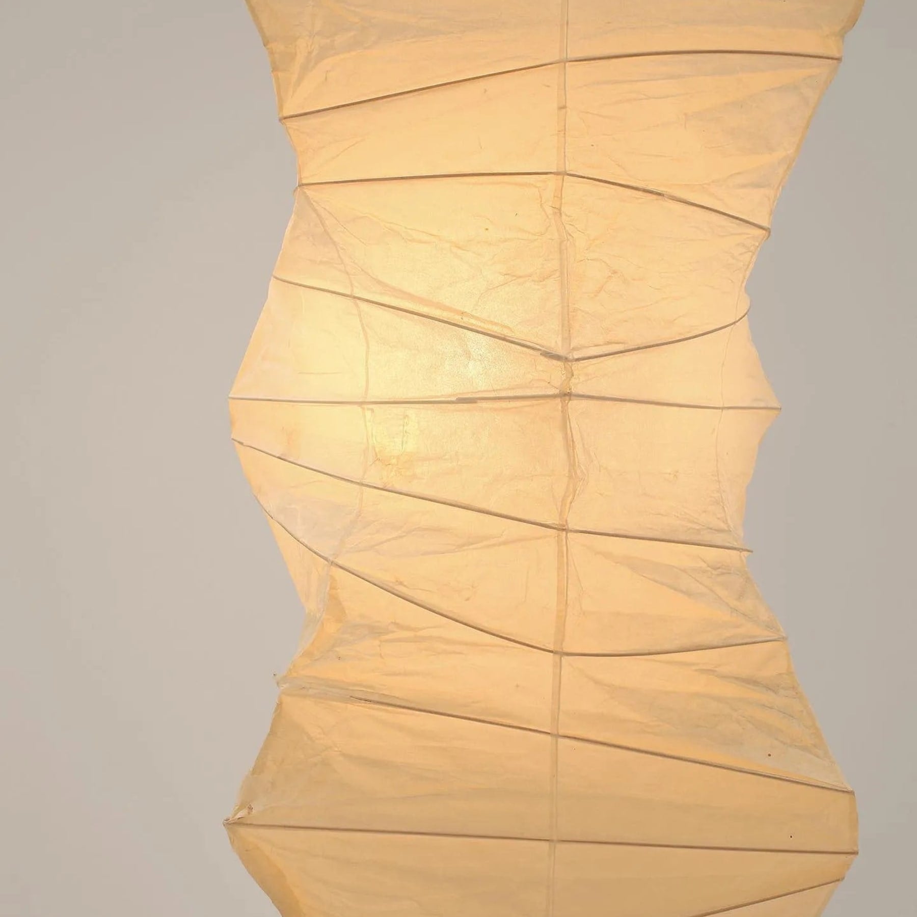 Modern Rice Paper Floor Lamp for Living Room and Bedroom — Halden Lighting