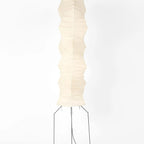 Modern Rice Paper Floor Lamp for Living Room and Bedroom — Halden Lighting