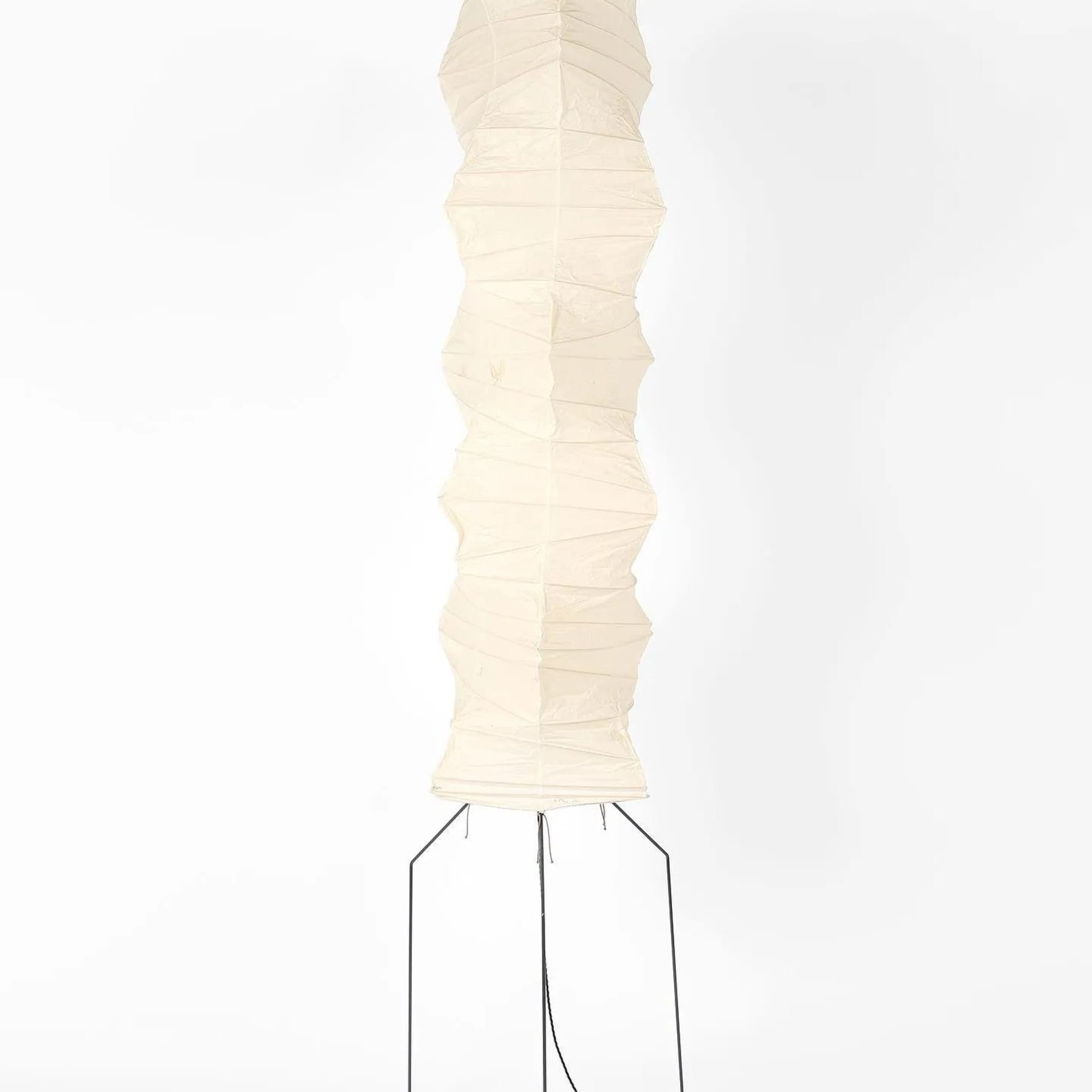 Modern Rice Paper Floor Lamp for Living Room and Bedroom — Halden Lighting