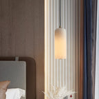 Modern Marble Pendant Light With Warm LED Glow in Warm White — Halden Lighting