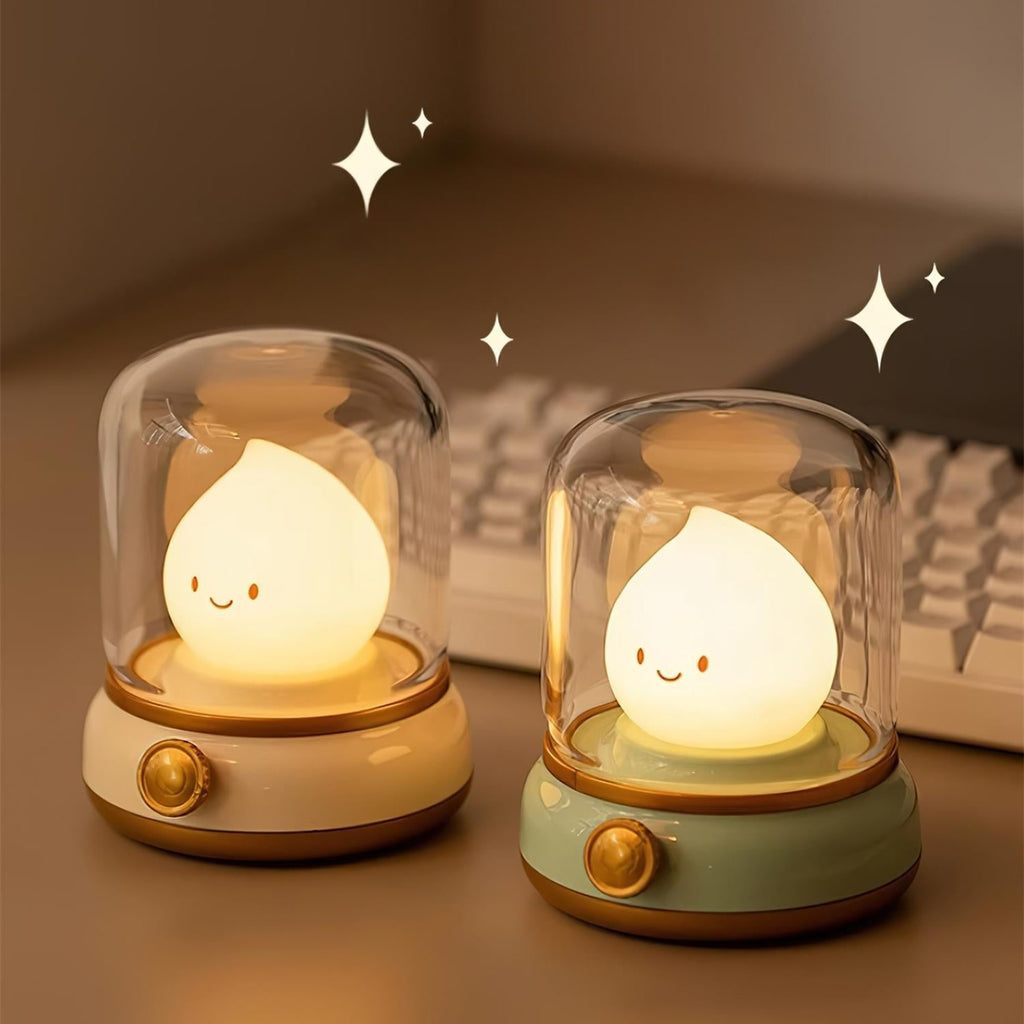 Modern Cordless Table Lamp With Warm LED Glow — Halden Lighting