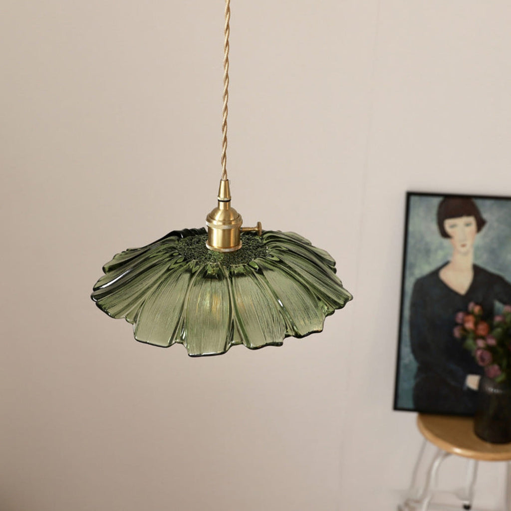 Bohemian Glass Pendant Light With Warm LED Glow — Halden Lighting