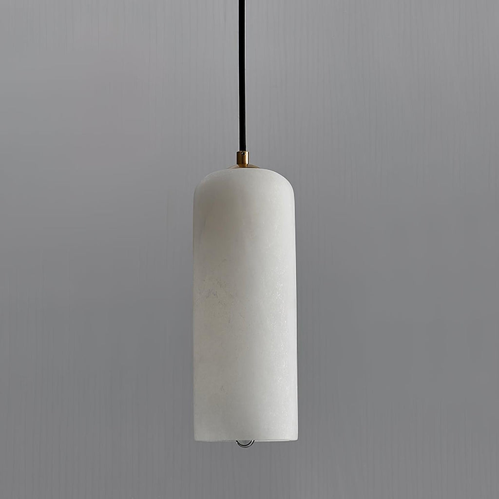 Modern Marble Pendant Light With Warm LED Glow — Halden Lighting