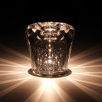 Modern Crystal Table Lamp With Warm LED Glow for Living Room — Halden Lighting