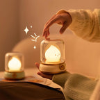 Modern Cordless Table Lamp With Warm LED Glow — Halden Lighting