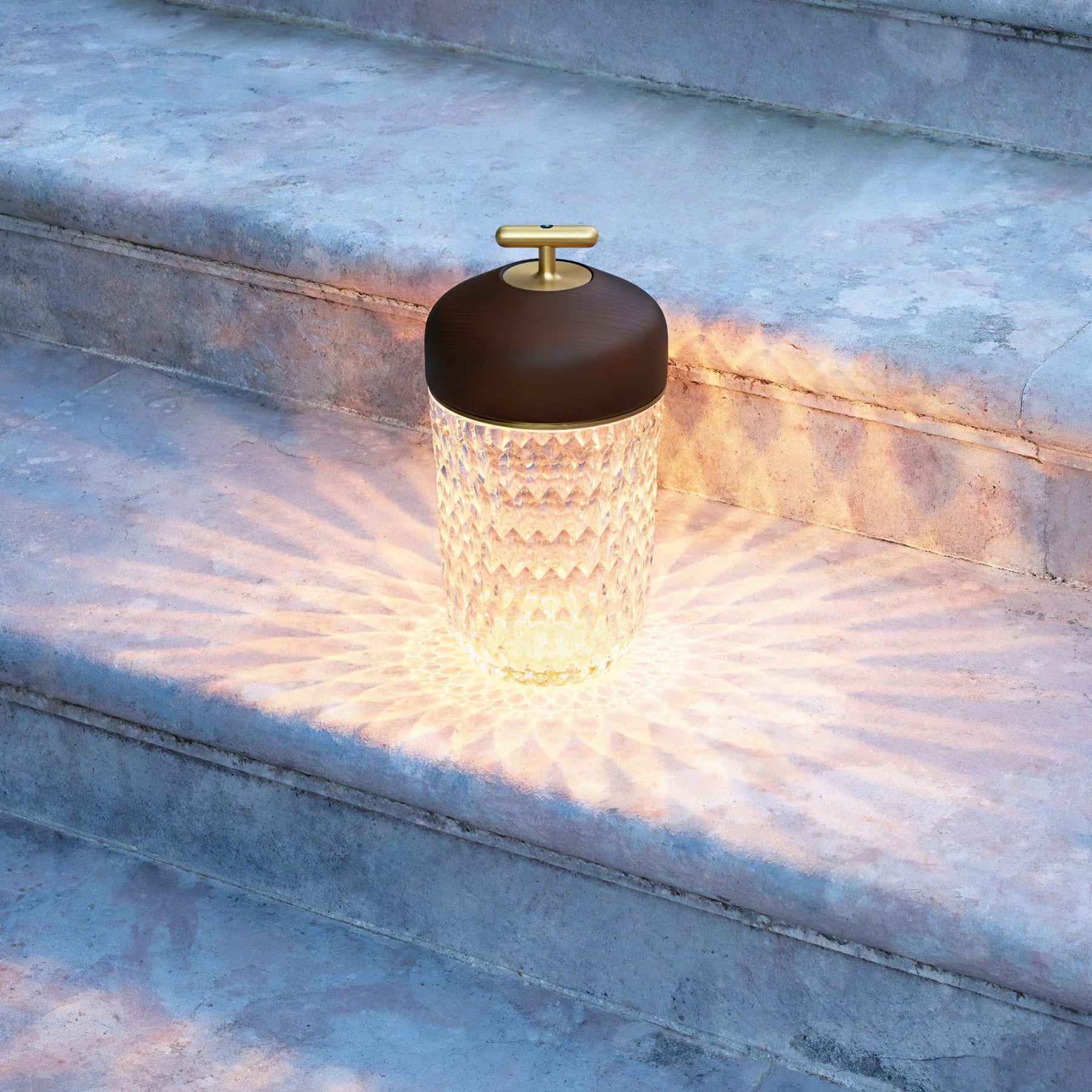 Modern Glass Table Lamp With USB Plug-In Convenience — Halden Lighting