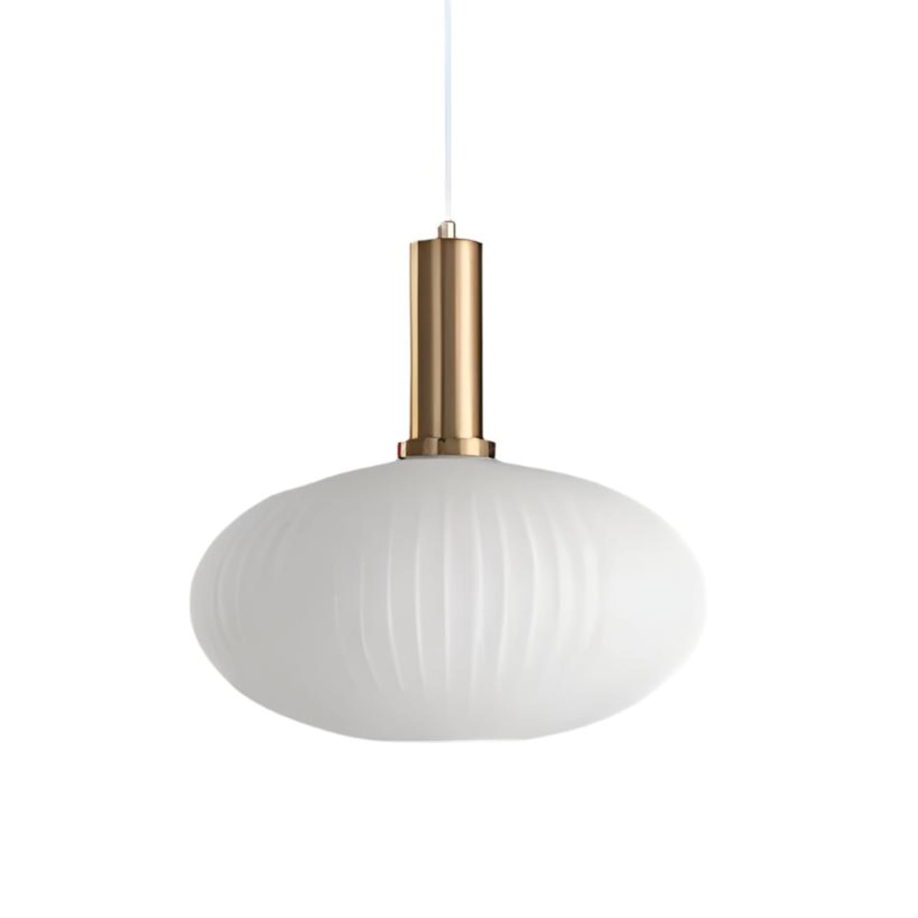 Modern Glass Pendant Light With Warm LED Glow — Halden Lighting