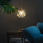 Modern Glass Pendant Light With Warm LED Glow — Halden Lighting