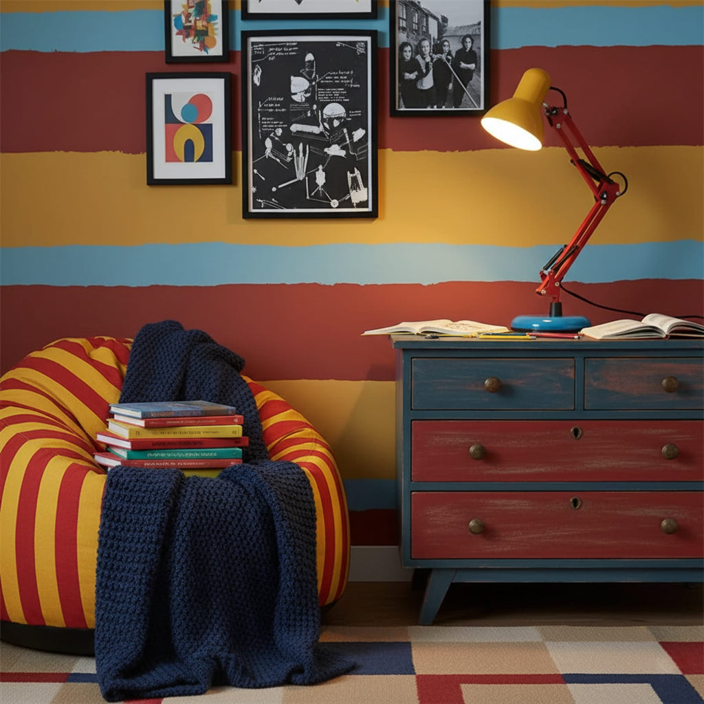 Modern Metal Table Lamp With Bulb Included for Home Office — Halden Lighting
