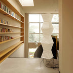 Modern Rice Paper Floor Lamp for Living Room and Bedroom — Halden Lighting