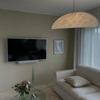 Modern Round Pendant Light With Stepless Dimming — Halden Lighting