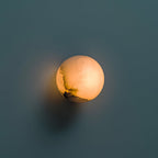 Marble Modern Wall Light With Warm LED Glow — Halden Lighting